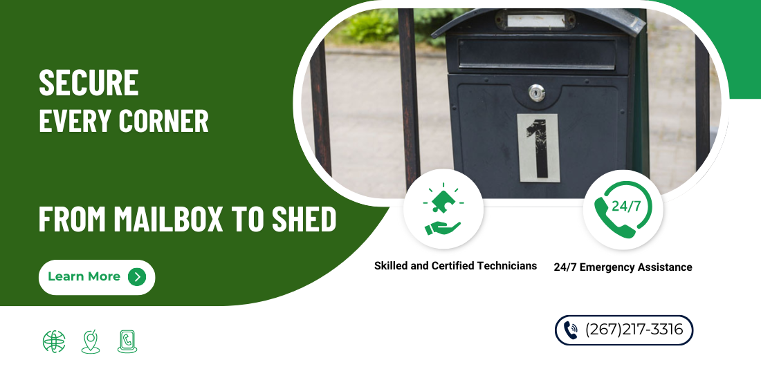 Updated mailbox locksmith bannner